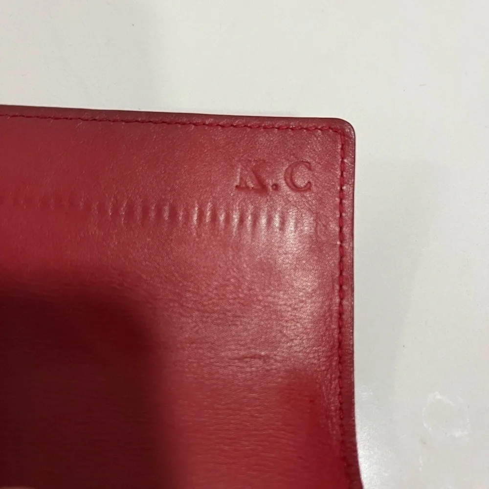 Louis Vuitton red Vernis leather long wallet